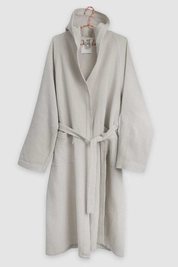 Peignoir Effet Gaufré KEA Ficelle Taille L-XL